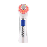 HKM-310419 5-in-1 Rechargeable Ultrasonic Skin Rejuvenation Device for Facial Massage and Treatment