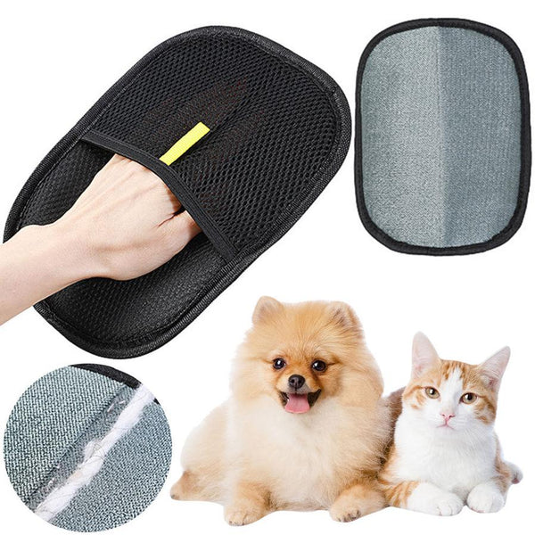 HKM-310419 Pet Grooming Gloves for Effortless Deshedding and Gentle Massaging of All Coat Types
