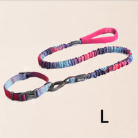 HKM-3104445 Nylon Dog Traction Collar with Letter Pattern for All Seasons, Multiple Sizes Available