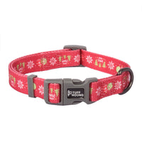 HKM-3104445 Nylon Dog Traction Collar with Letter Pattern for All Seasons, Multiple Sizes Available