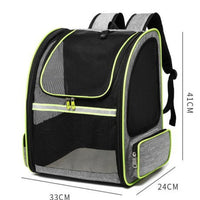 HKM-3104701 Full Mesh Breathable Canvas Pet Carrier Bag in Multiple Colors