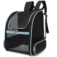 HKM-3104701 Full Mesh Breathable Canvas Pet Carrier Bag in Multiple Colors