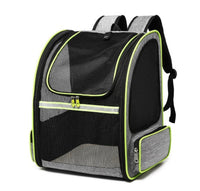 HKM-3104701 Full Mesh Breathable Canvas Pet Carrier Bag in Multiple Colors