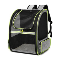 HKM-3104701 Full Mesh Breathable Canvas Pet Carrier Bag in Multiple Colors