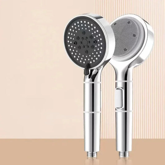 HKM-310547 Pressurised Silver Shower Head for High Water Flow in Bathrooms
