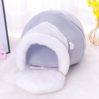 HKM-3106493 Cozy 3-in-1 Cat and Dog House with Soft Basin Shape for Ultimate Comfort