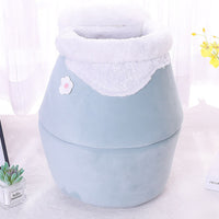 HKM-3106493 Cozy 3-in-1 Cat and Dog House with Soft Basin Shape for Ultimate Comfort