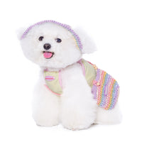 HKM-3107005 Summer Woven Sun Hat for Small Dogs - Casual Style for Yorkshire & Bichon