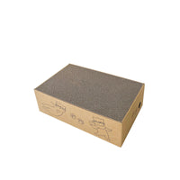 HKM-3108413 Corrugated Paper Cat Scratch Board Toy for Interactive Play - 42x23x26cm