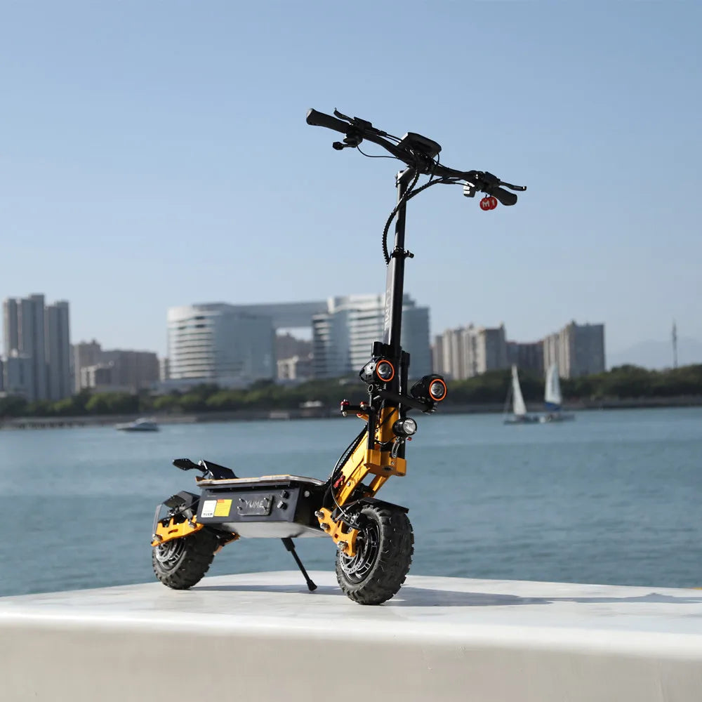 HKM-310867 YUME X11+ 60V Electric Fat Scooter - 11 Inch Foldable Off-Road with 80KM Range and 80KM/H Speed