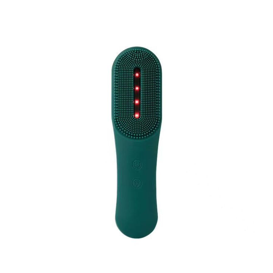 HKM-310931 Ultrasonic Vibrating Facial Cleanser with Red Light Therapy