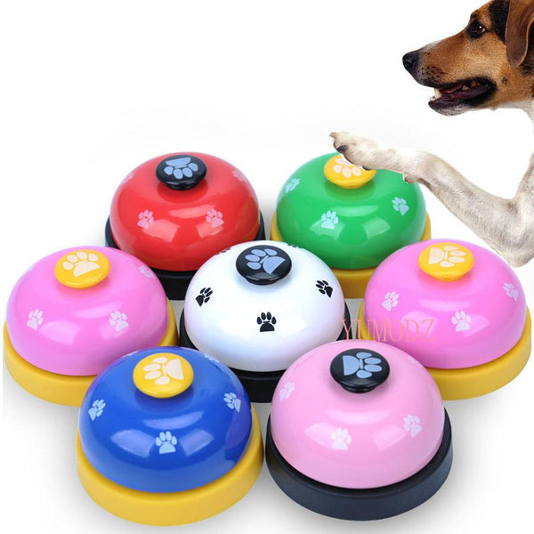 HKM-311187 Pet Training Bell for Cats and Dogs with Footprints Design