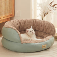 HKM-3112253 Universal Sofa Kennel for Pets - Warm Cloth Bed with Green and Gray Options