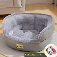HKM-3112253 Universal Sofa Kennel for Pets - Warm Cloth Bed with Green and Gray Options