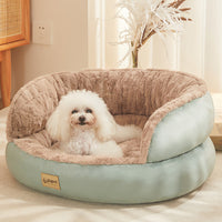 HKM-3112253 Universal Sofa Kennel for Pets - Warm Cloth Bed with Green and Gray Options