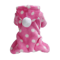HKM-3112637 Cotton-Padded Flannel Dog Coat for All-Weather Comfort