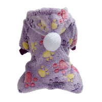 HKM-3112637 Cotton-Padded Flannel Dog Coat for All-Weather Comfort