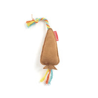 HKM-3113021 Durable Bite-Resistant Dog Chew Toys - Cowhide & Cotton, Various Shapes