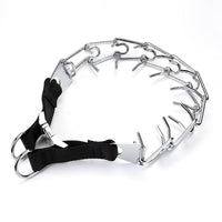 HKM-311379 Adjustable Iron Dog Training Chain Collar - 4.0MM Thickness, 60CM Length