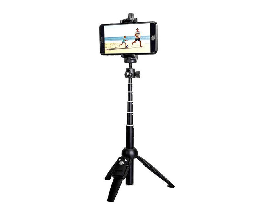 HKM-311379 Portable Anti-Shake Tripod Selfie Stick for Mobile Phones