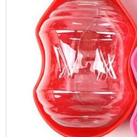 HKM-3114045 Portable Dog Water Bottle for Outdoor Travel - Plastic with Metal Buckle, 5 Color Options