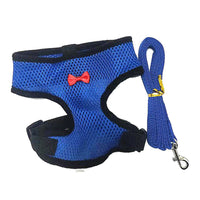 HKM-3115453 Poultry Vest Harness with Matching Collar for Ducks and Chickens - Multiple Sizes Available