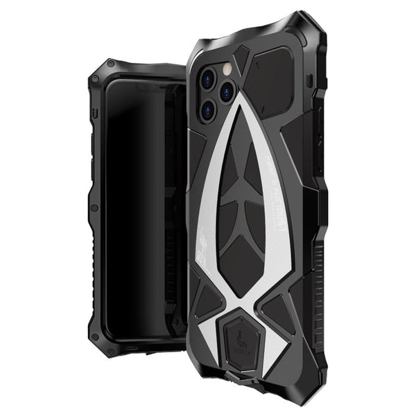 HKM-311763 All-Inclusive Anti-Drop Metal Protective Cover for iPhone Models