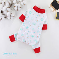 HKM-3118525 Cotton Four-Legged Pet Clothing in Various Fun Designs and Sizes