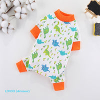 HKM-3118525 Cotton Four-Legged Pet Clothing in Various Fun Designs and Sizes