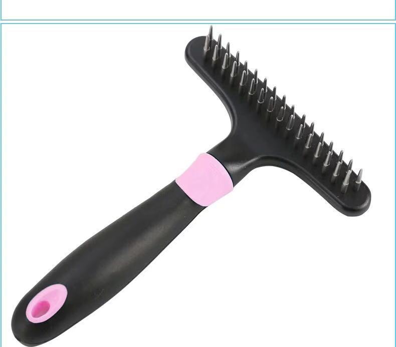 HKM-3119549 Pet Hair Removal Comb for Effective Dog Grooming and Maintenance