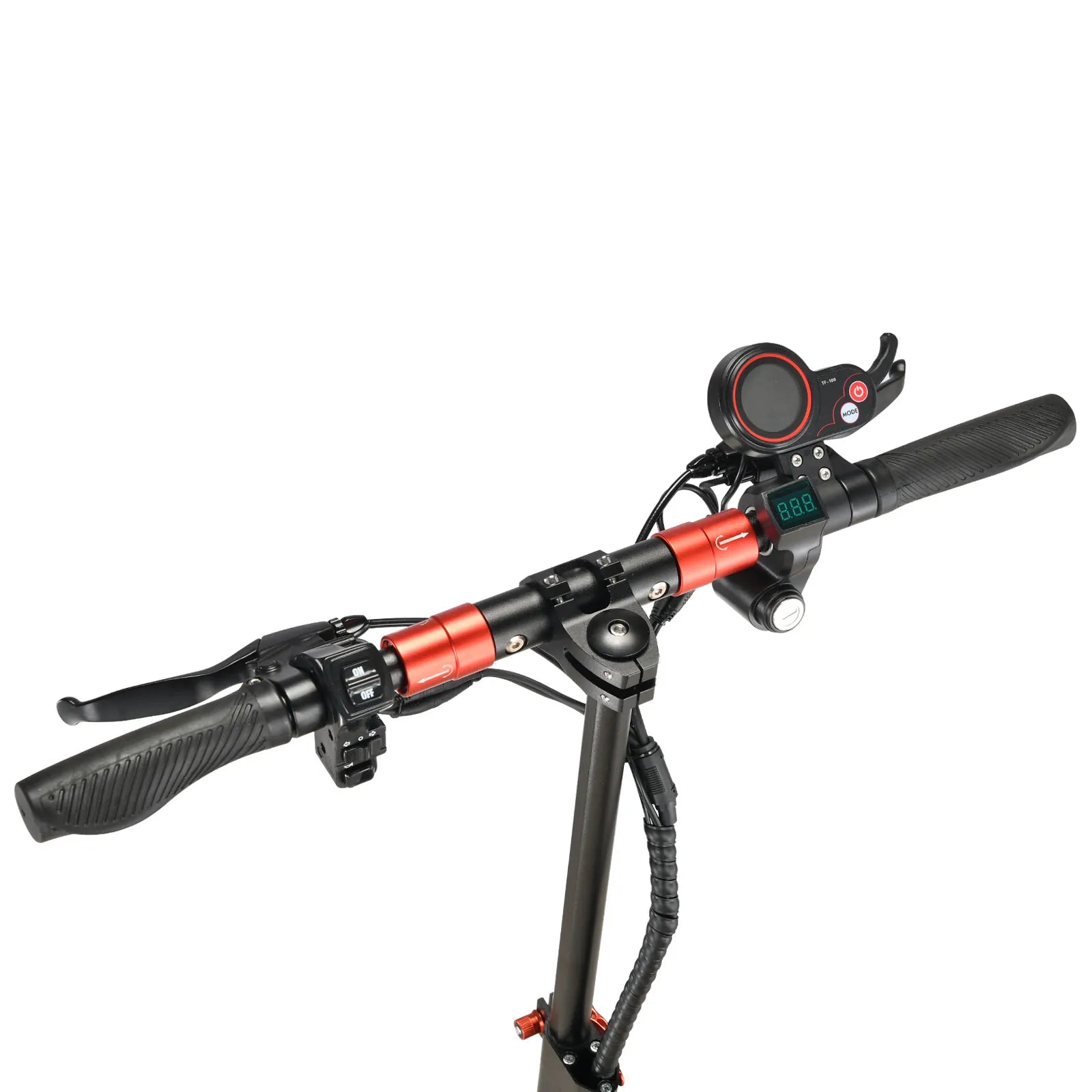 HKM-312019 Powerful 1200W Electric Scooter with 60km Range, Foldable Design, Double Disc Brake, 150kg Max Load