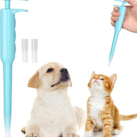 HKM-3121213 Pet Pill Dispenser with Soft Silicone Tip for Easy Medication Administration to Cats, Dogs, and Small Animals