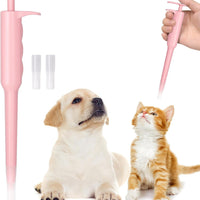 HKM-3121213 Pet Pill Dispenser with Soft Silicone Tip for Easy Medication Administration to Cats, Dogs, and Small Animals