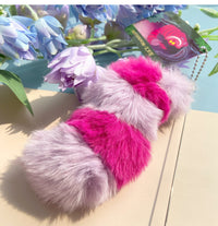 HKM-312147 Plush Funny Cat Stick Toy - Sullivan with Stick Tail, Choose Size 15cm or 7cm