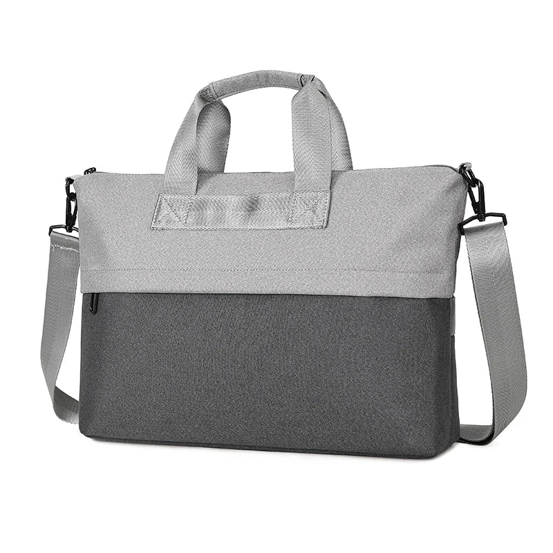 HKM-312211 Navy Blue Waterproof Laptop Shoulder Bag for Business Use
