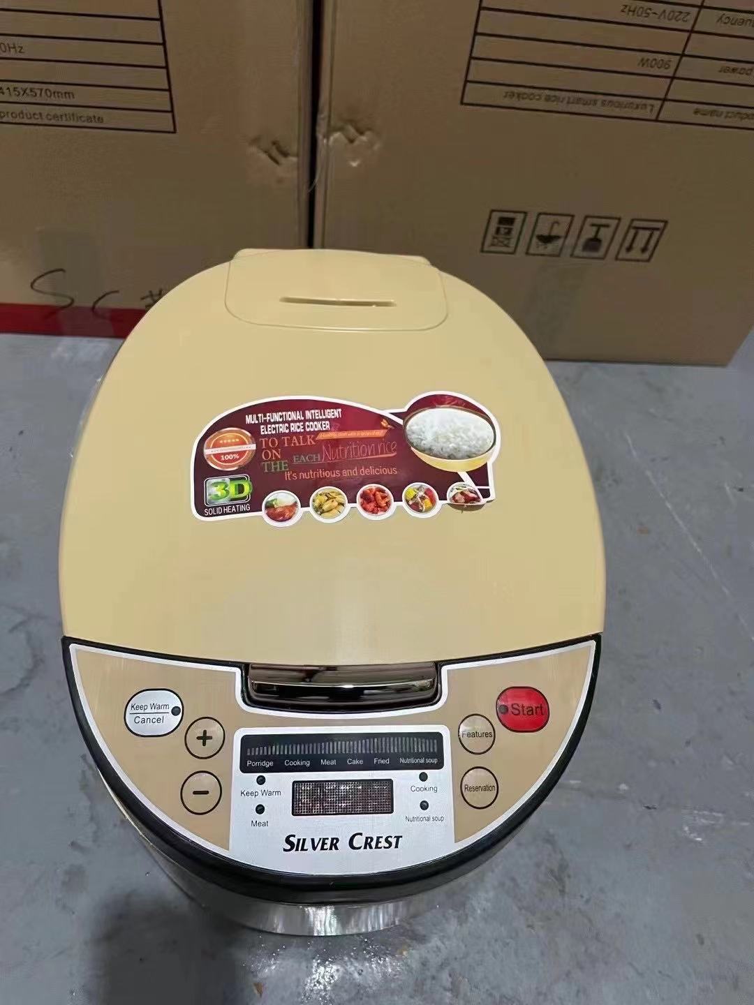 HKM-312339 5L Smart Rice Cooker with Large Capacity for Effortless Meal Preparation