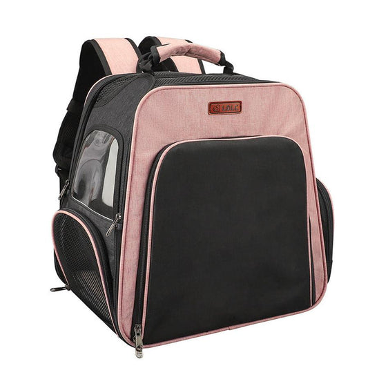 HKM-312339 Cat-Friendly Shoulder Backpack for Comfortable Pet Travel
