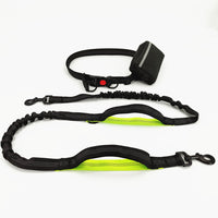 HKM-3123517 Multifunctional Towing Rope Belt with Pocket for Running