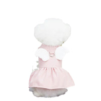 HKM-3124285 Casual Cotton Traction Skirt for Small Dogs ¨C Available in Blue and Brick Red