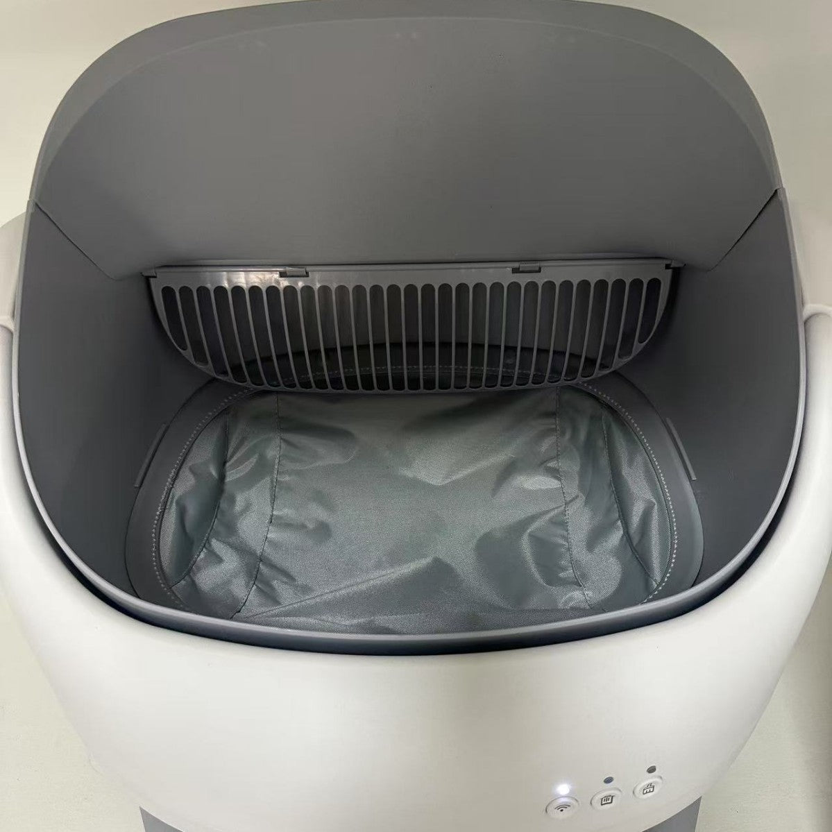 HKM-3125181 Automatic Semi-Closed Drawer Cat Litter Box - Shovel-Free Design in Multiple Colors