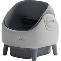 HKM-3125181 Automatic Semi-Closed Drawer Cat Litter Box - Shovel-Free Design in Multiple Colors