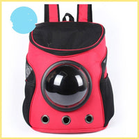 HKM-3125949 Large-Capacity Pet Backpack Carrier with Transparent Space Capsule Design for Cats and Dogs
