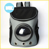 HKM-3125949 Large-Capacity Pet Backpack Carrier with Transparent Space Capsule Design for Cats and Dogs