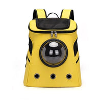 HKM-3125949 Large-Capacity Pet Backpack Carrier with Transparent Space Capsule Design for Cats and Dogs