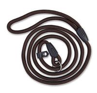 HKM-3129277 Durable Nylon Dog Traction Strap with Integrated P-Chain - Available in Various Colors and Sizes