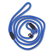 HKM-3129277 Durable Nylon Dog Traction Strap with Integrated P-Chain - Available in Various Colors and Sizes