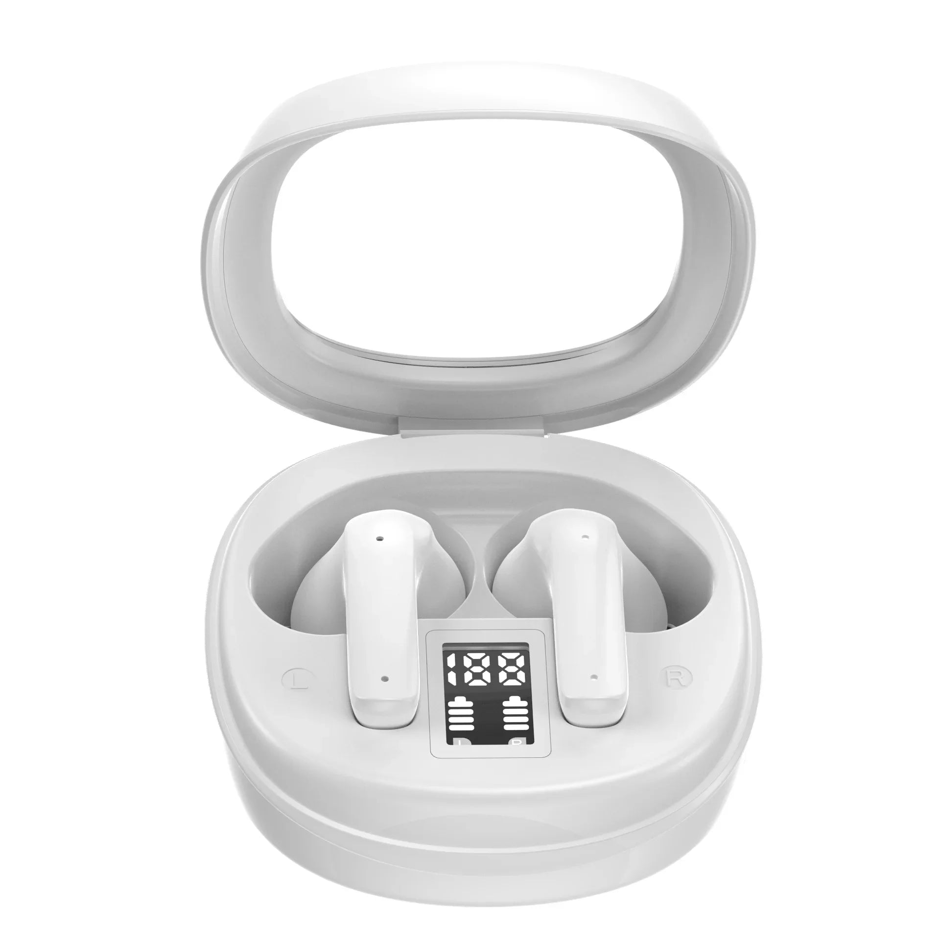 HKM-312979 Waterproof Wireless In-Ear Headset with LED Digital Display for Sports Use