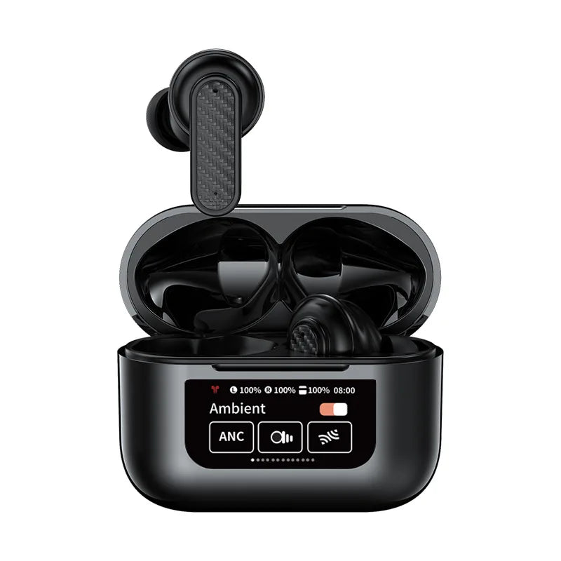 HKM-312979 Waterproof Wireless In-Ear Headset with LED Digital Display for Sports Use