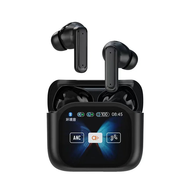 HKM-312979 Waterproof Wireless In-Ear Headset with LED Digital Display for Sports Use