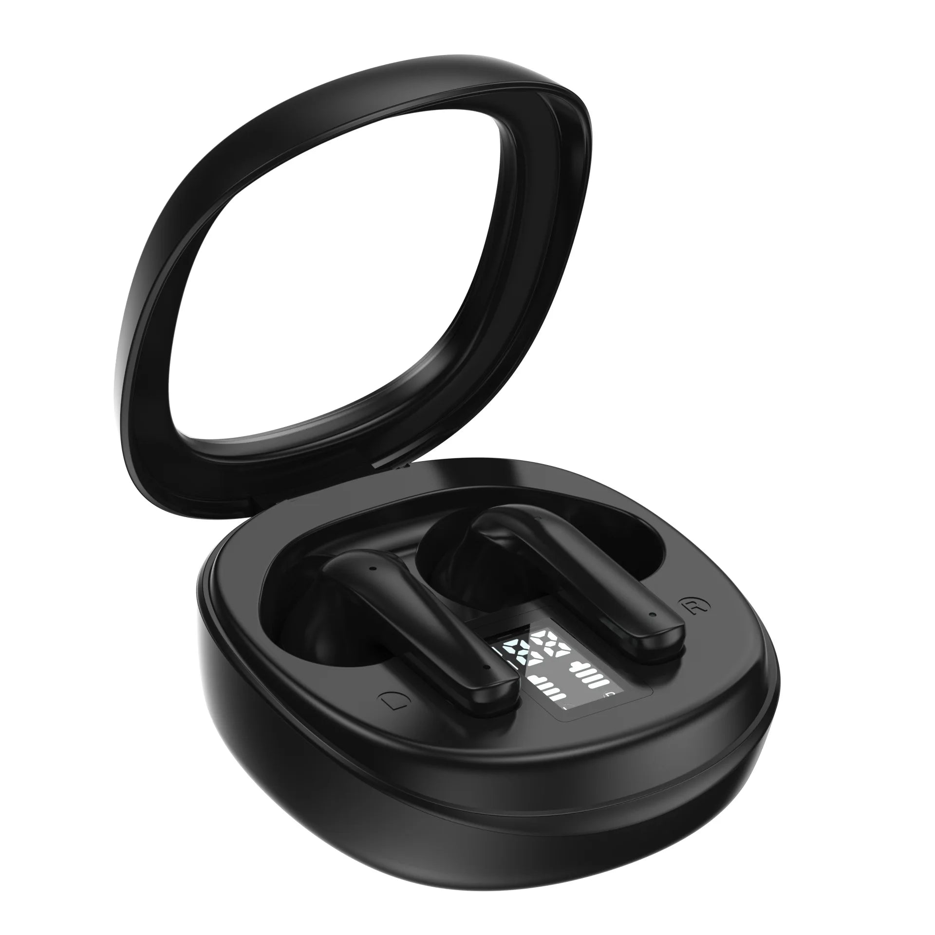 HKM-312979 Waterproof Wireless In-Ear Headset with LED Digital Display for Sports Use